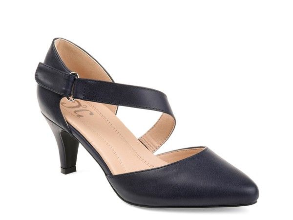 ジュルネ コレクション レディース シューズ パンプス Journee Collection Tillis Pump Navy ネイビー