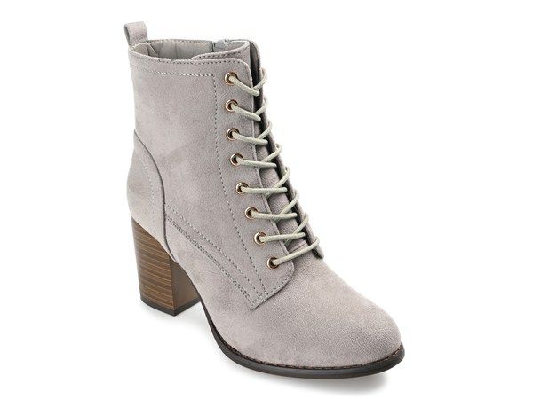 ジュルネ コレクション レディース シューズ ブーツ・レインブーツ Journee Collection Baylor Bootie Grey グレー 15,600円