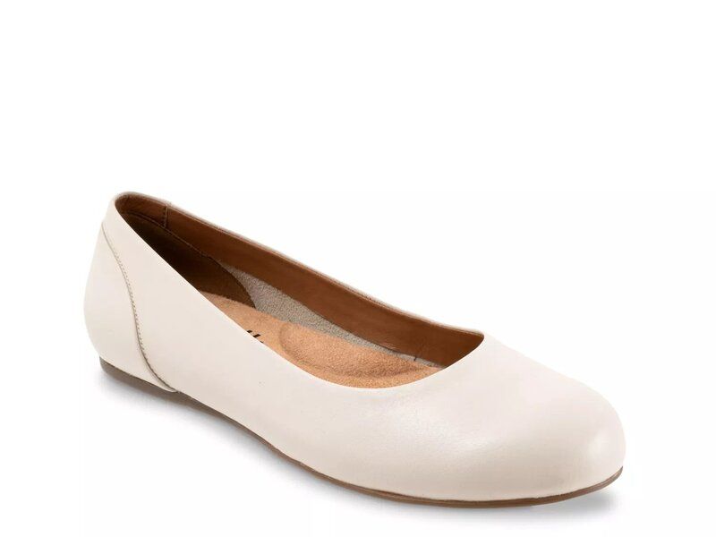 ソフトウォーク レディース シューズ パンプス Softwalk Sonoma Ballet Flat Off White オフホワイト