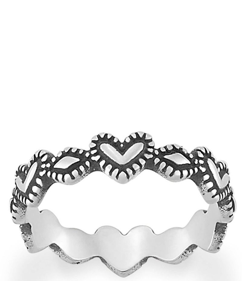 ジェームズ エイヴリー レディース アクセサリー 指輪 James Avery Sterling Silver Hearts and Beads Ring Sterling Silver シルバー