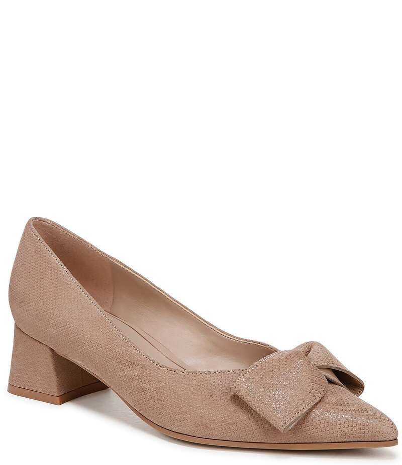 ナチュライザー レディース シューズ パンプス スエード Naturalizer Mavis Glossy Suede Bow Pumps Taupe トープ