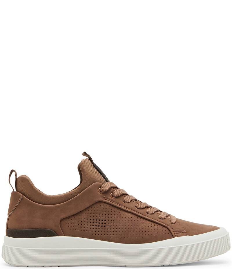 スティーブ マデン メンズ シューズ ドレスシューズ スニーカー スエード レース Steve Madden Mens Oasys Perforated Suede Lace Up Sneakers