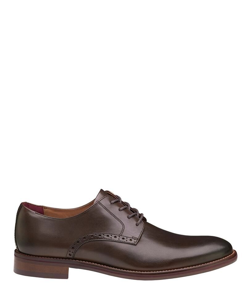 ジョンストンアンドマーフィー メンズ シューズ ドレスシューズ オックスフォード ブローグ レザー Johnston Murphy Conard 20 Leather Plain Toe Brogue