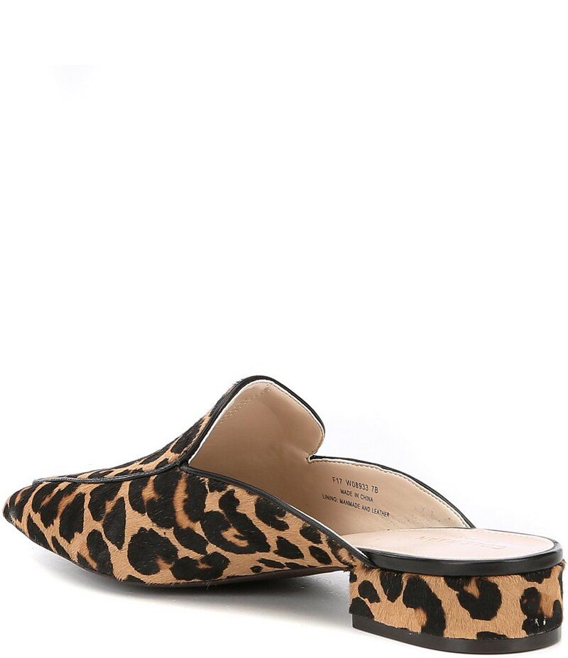 コールハーン レディース シューズ サンダル プリント Cole Haan Piper Leopard Print Calf Hair Mules Leopard アニマル