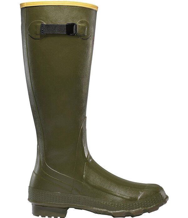 ラクロス メンズ シューズ ブーツ・レインブーツ トール LaCrosse Mens Grange 18 Tall Waterproof Rubber Hunting Work Boots OD Gr