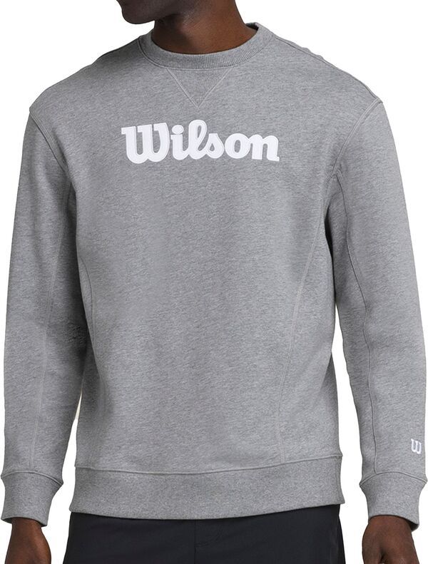 ウィルソン メンズ アウター パーカー・スウェット クルーネック シャツ Wilson Mens Parkside Crewneck Sweatshirt Medium Gray Heather グレ