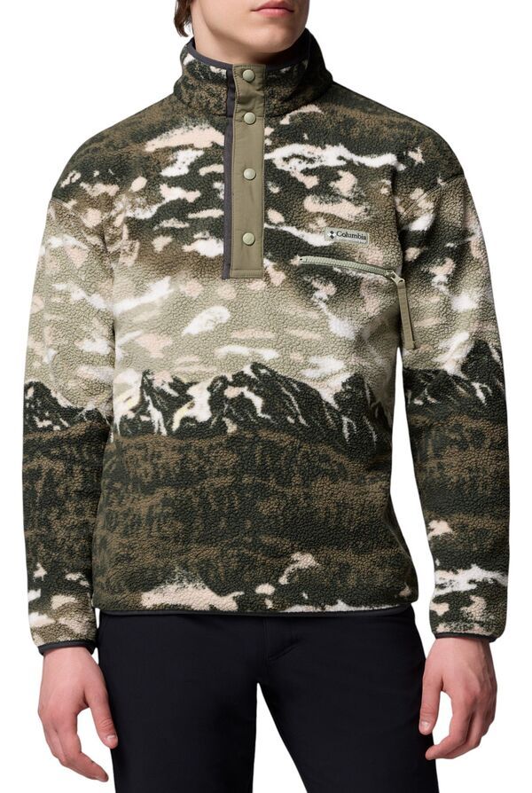 コロンビア メンズ アウター パーカー・スウェット プリント ジャケット Columbia Mens Helvetia 12 Snaprinted Jacket Safari Sisters