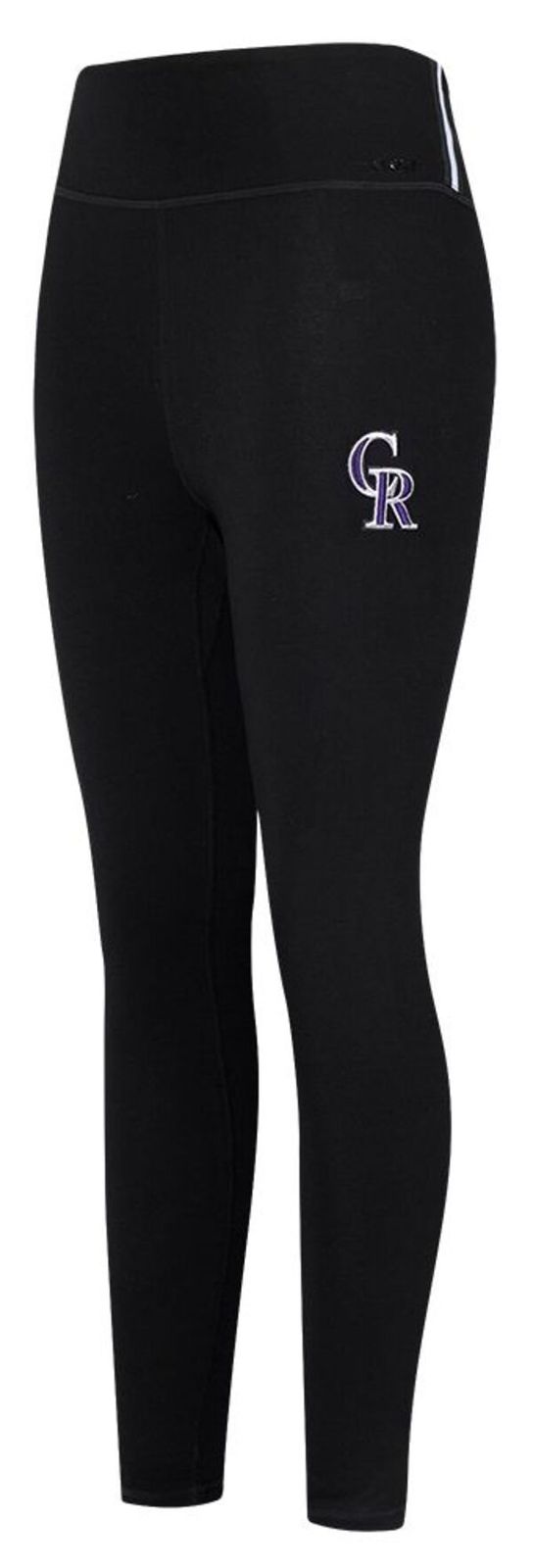 プロスタンダード レディース ボトムス レギンス Pro Standard Womens Colorado Rockies Retro Leggings Black ブラック