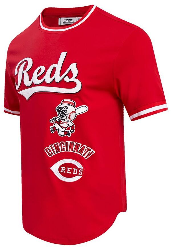 プロスタンダード メンズ トップス Tシャツ ニット Pro Standard Mens Cincinnati Reds Retro Double KnitShirt Red レッド