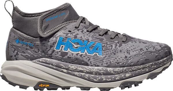 ホカオネオネ メンズ シューズ スニーカー HOKA Menspeedgoat 6 Mid Trail Running Shoesatellite GreyStardust グレー