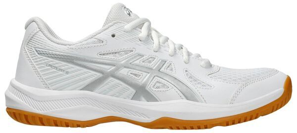 アシックス レディース シューズ スニーカー ASICS Womens Upcourt 6 Volleyball Shoes WhiteSilver ホワイト