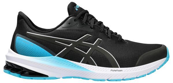 アシックス メンズ シューズ スニーカー ASICS Mens GT1000 12 LITESHOW Running Shoes BlackSilver ブラック