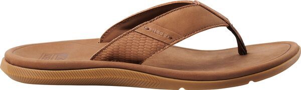 リーフ メンズ シューズ サンダル レザー Reef Mens Leather Santana Sandals Brown ブラウン