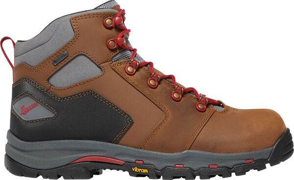 ダナー メンズ シューズ ブーツ・レインブーツ Danner Mens Vicious 45 Waterproof Work Boots BrownRed レッド