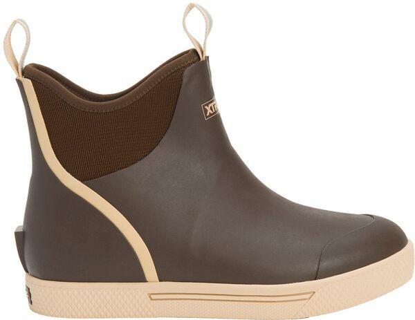 エクストラタフ メンズ シューズ ブーツ・レインブーツ ヒール XTRATUF Mens 6 Wheelhouse Fishing Boots Brown ブラウン