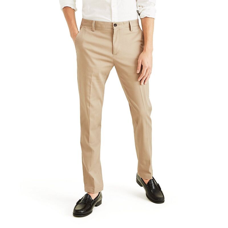 ドッカーズ メンズ ボトムス カジュアルパンツ Mens Dockers Easy Khaki Slim Stretch FlatFront Pants Khaki カーキ 12,226円