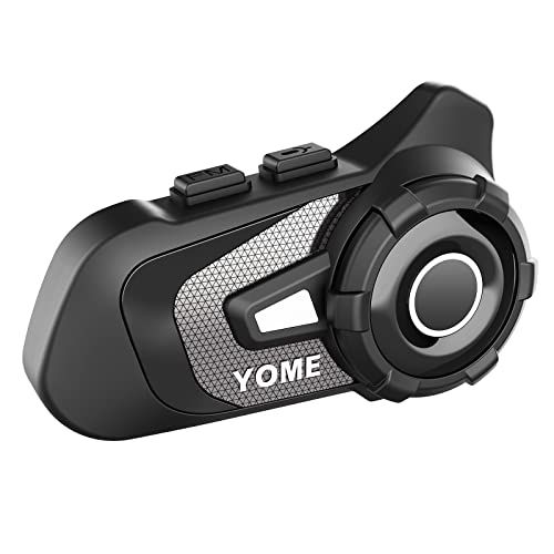 YOME バイクインカム【最大10人同時通話 連続使用40時間】S2 Plus インカム バイク用通信機器 通信距離2000M Bluetooth5.2 バイク用インカム バイク無線機 異なるインカムとの接続可能 強い互換性 通信自動復帰 日 d6605f7a