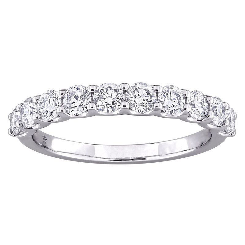 ステラ グレース レディース アクセサリー リング Stella Grace 14k White Gold 1 CaratW LabGrown Diamond SemiEternity Ring 14