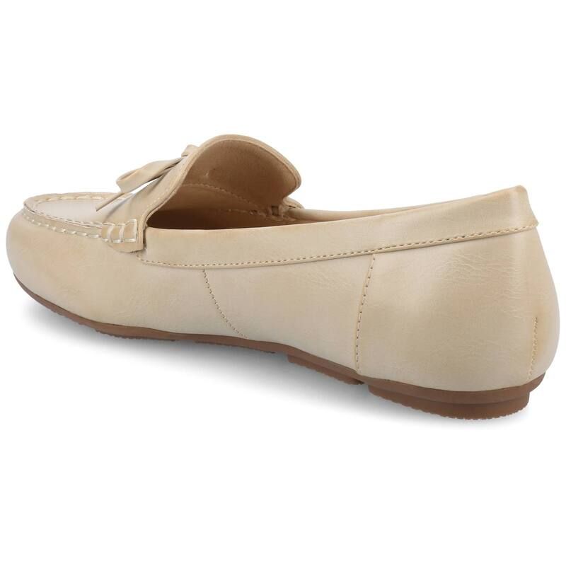 ジャーニー レディース シューズ スリッポン・ローファー Journee Novella Medium and Wide Width Womens Flexible Round Toe Loafers