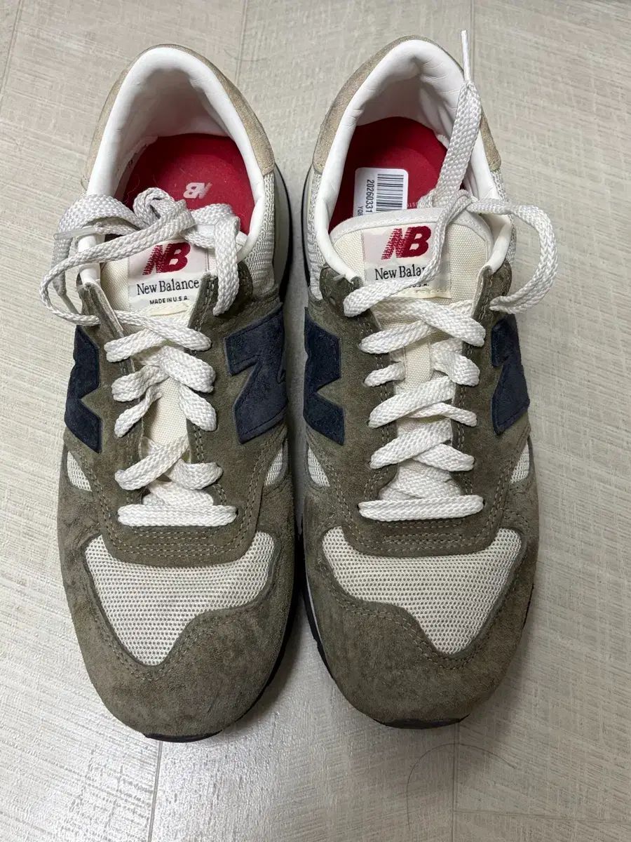 ニューバランス 990v1 オリーブ 265 出品