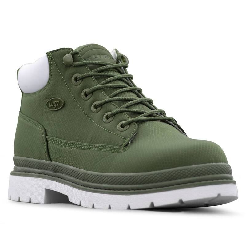 ラグズ メンズ シューズ ブーツ・レインブーツ Lugz Drifteripstop Mens Chukka Boots Olive White ホワイト
