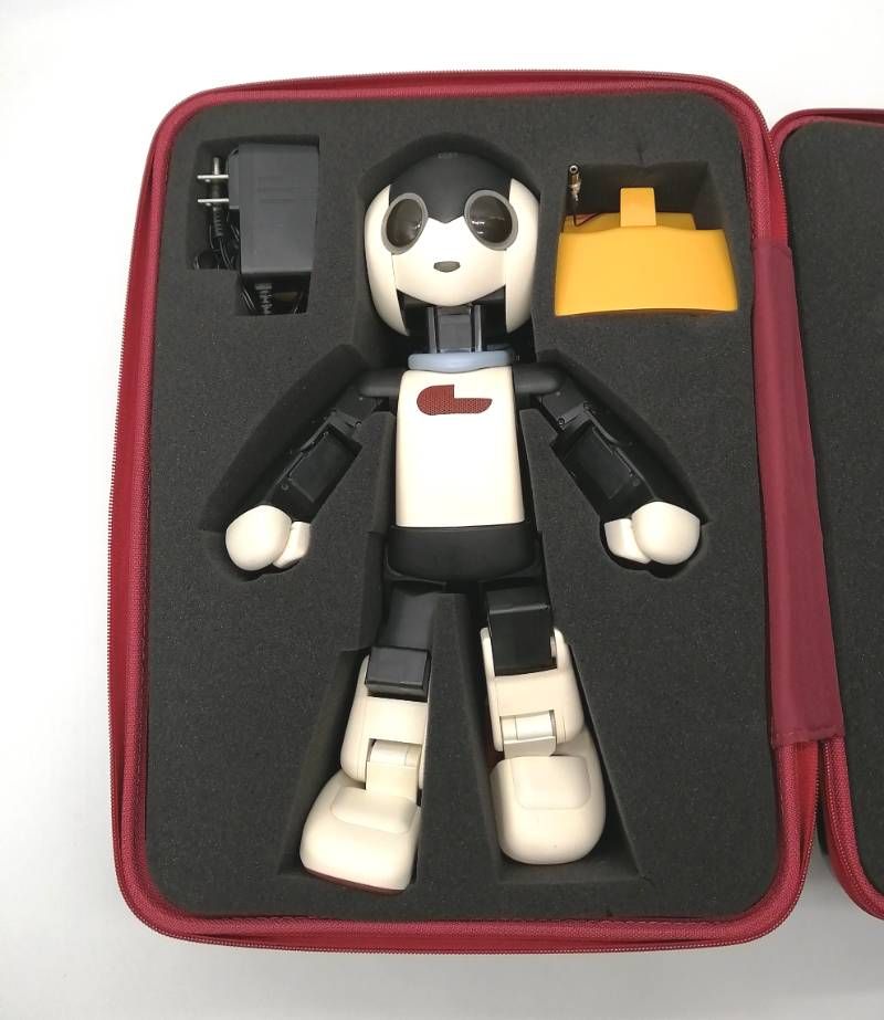 ジャンク販売 デアゴスティーニ（DeAGOSTINI） Robi　ロボット ロビ 本体 ケース付き
