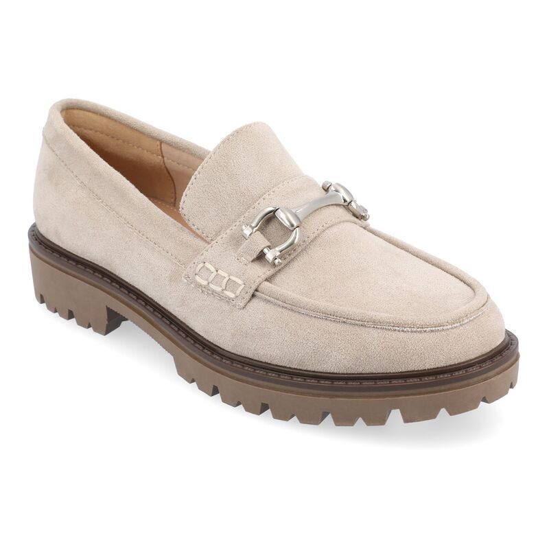ジュルネ コレクション レディース シューズ スリッポン・ローファー Journee Collection Jessamey Womens Tru Comfort Foam Loafers Gray