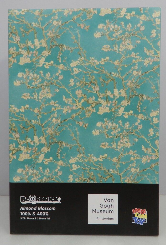 MEDICOMTOY BE@RBRICK Van Gogh Museum Almond Blossom 100%&400