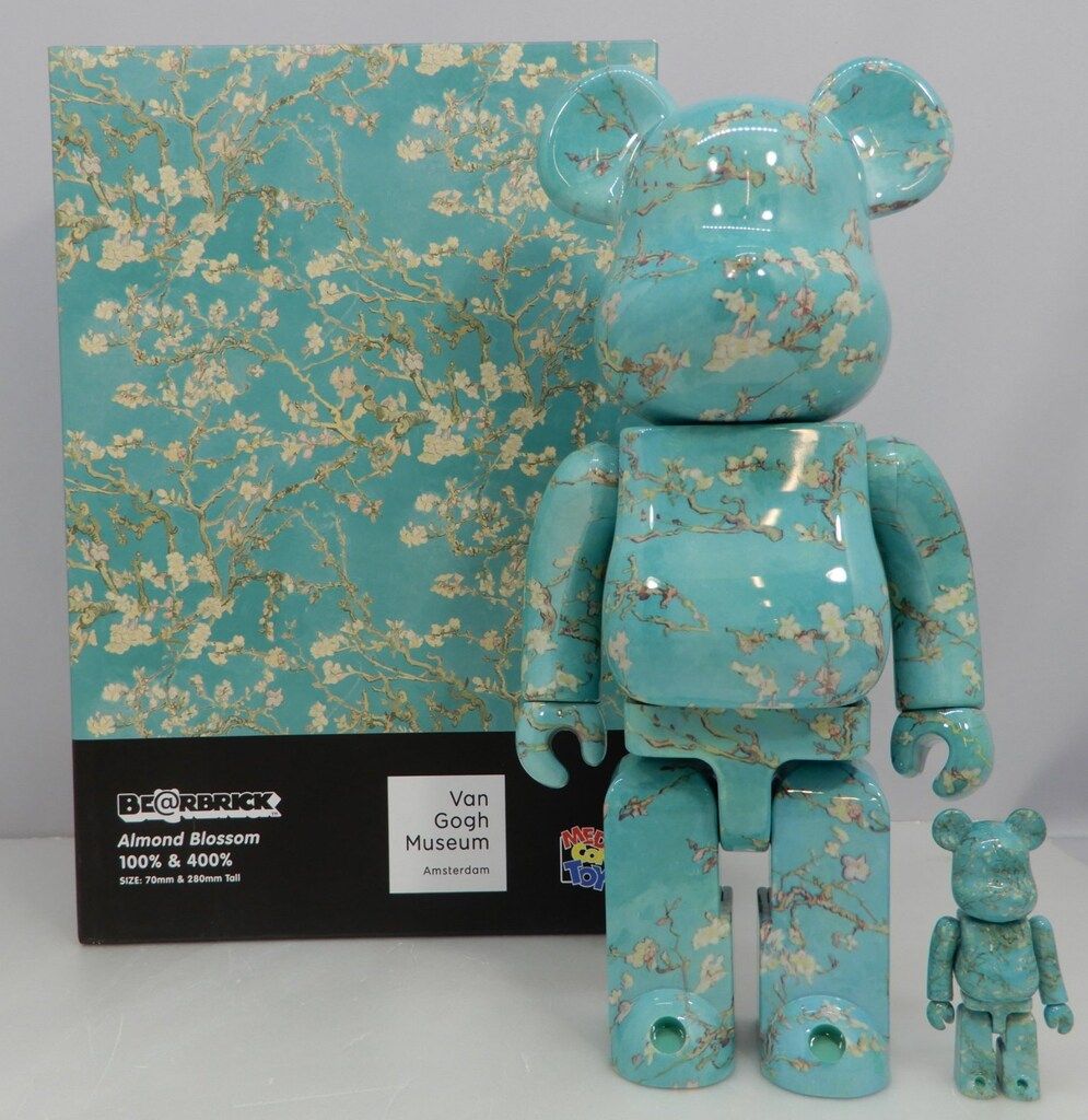 MEDICOMTOY BE@RBRICK Van Gogh Museum Almond Blossom 100%&400