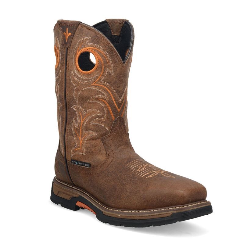 ダンポスト メンズ シューズ ブーツ・レインブーツ Dan Postorms Eye Mens Waterproof Composite Toe Work Boots Brown ブラウン