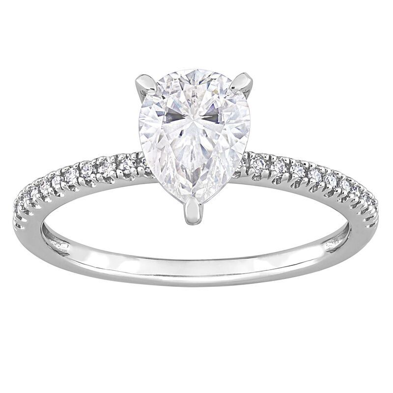 ステラ グレース レディース アクセサリー リング Stella Grace 14k White Gold 14 LabCreated Moissanite 110 CaratW Diamond En