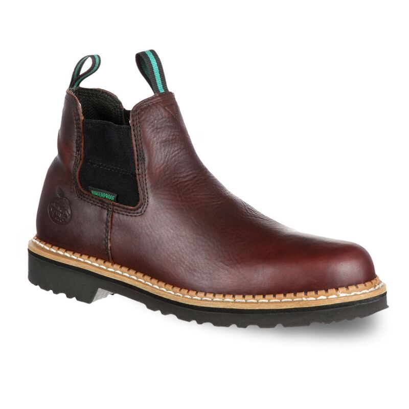 ジョージアブーツ メンズ シューズ ブーツ・レインブーツ Tシャツ チェルシー Georgia Boots Georgiant High Romeo Mens Waterproof Steel Toe