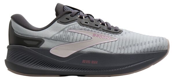 ブルックス レディース シューズ スニーカー Brooks Womens Revel Max Running Shoes GreyGreySilver グレー