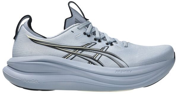 アシックス メンズ シューズ スニーカー ASICS Mens GELNIMBUS 28 Running Shoes Grey BlueBlack ブラック