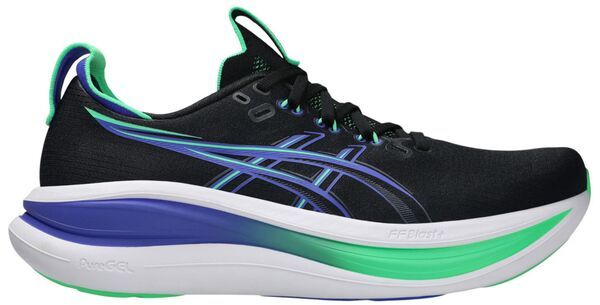 アシックス メンズ シューズ スニーカー ASICS Mens GELNIMBUS 28 Running Shoes BlackCobalt Burst ブラック