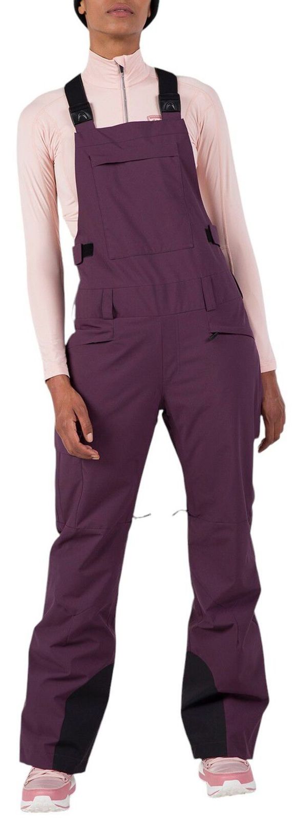 ロシニョール レディース ボトムス カジュアルパンツ Rossignol Womens Relaxed Bib Ski Pants Mulberry