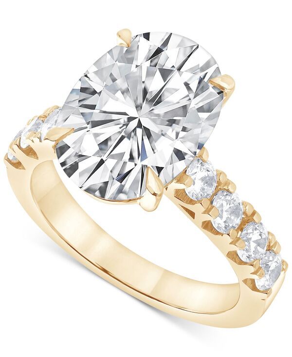 バッジェリーミシュカ レディース アクセサリー リング Badgley Mischka Certified Lab Grown Diamond Oval Engagement Ring 5 ctw i