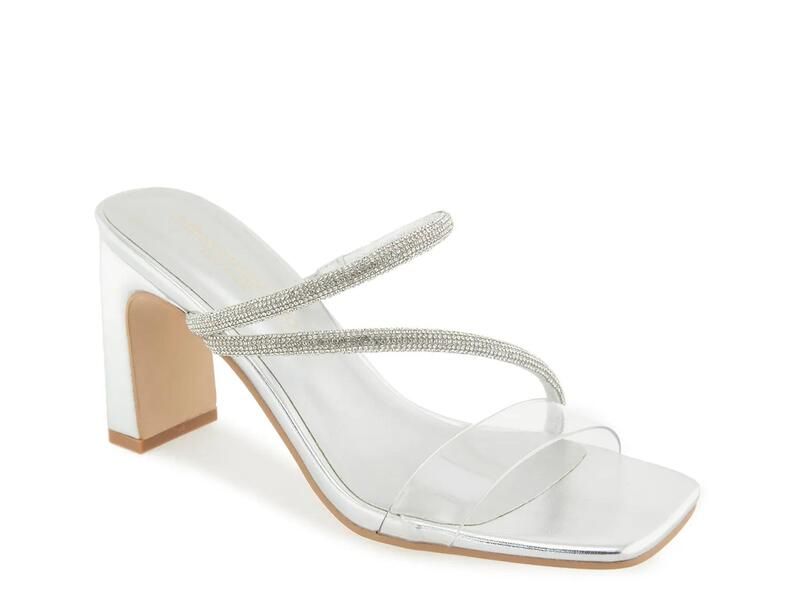 クリスチャン シリアノ レディース シューズ サンダル Christian Siriano New York Felicity Sandal SilverClear シルバー