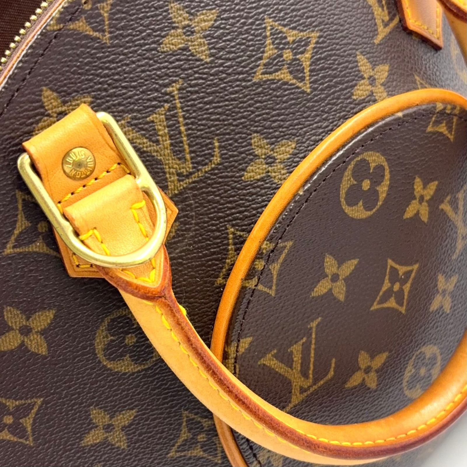 新着】LOUIS VUITTON エリプスPM モノグラム レザー、PVC ブラウン
