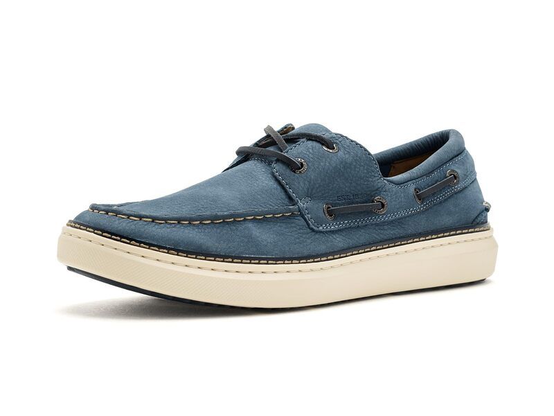 ジョンストンアンドマーフィー メンズ シューズ Johnston Murphy Mcguffey 2 Boat Shoes Denim Nubuck デニム