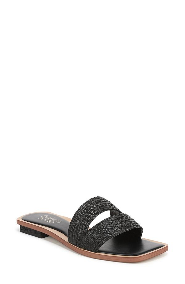 フランコサルト レディース シューズ サンダル Franco Sarto Emilana Slide Sandal Black ブラック