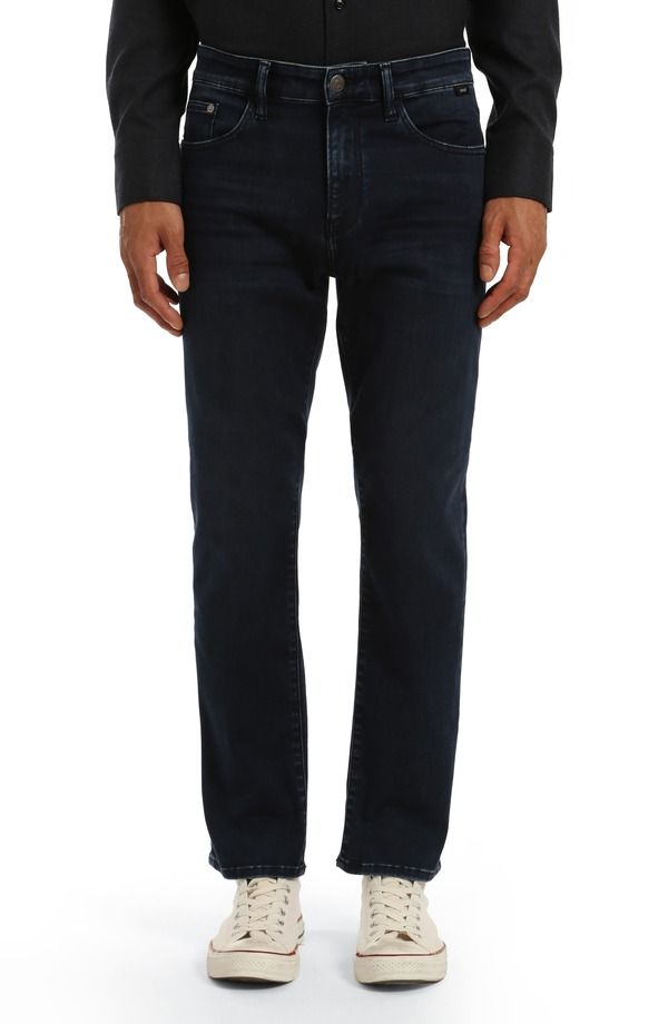 マーヴィ ジーンズ メンズ ボトムス デニムパンツ ストレート Mavi Jeans Marcuslim Straight Leg Jeans Midnight Sky Supermove