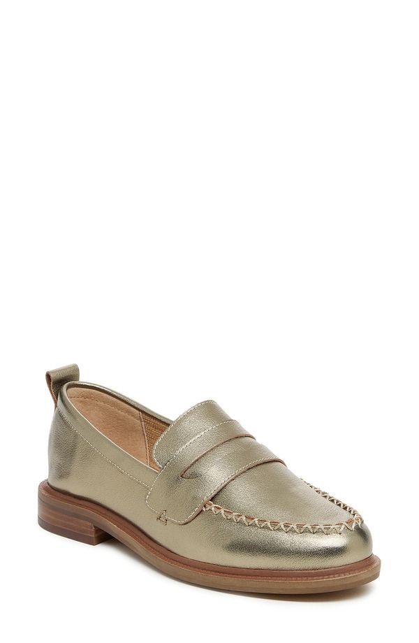 ケルシーダッガー レディース シューズ スリッポン・ローファー Kelsi Dagger Brooklyn Lens Penny Loafer Warm Steel
