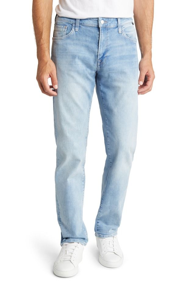 マーヴィ ジーンズ メンズ ボトムス デニムパンツ ストレート Mavi Jeans Zach Straight Leg Jeans T Foggy Feather Blue ブルー