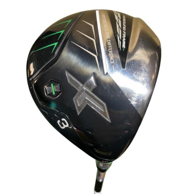 【中古】 ダンロップ XXIO(2022) eks 3W フェアウェイウッド FW Miyazaki AX-2(FW) (フレックスS) メンズ 男性用 右利き 右用 Cランク ゴルフクラブ