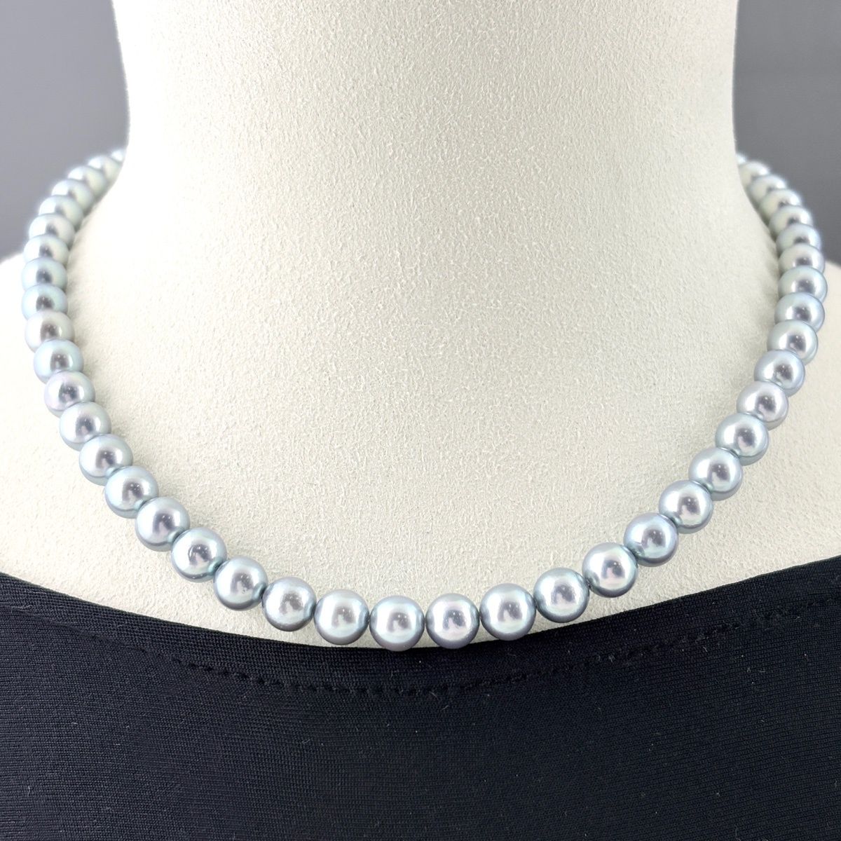 タサキ TASAKI パール ネックレス シルバー 真珠 ネックレス SV パール レディース 【中古】