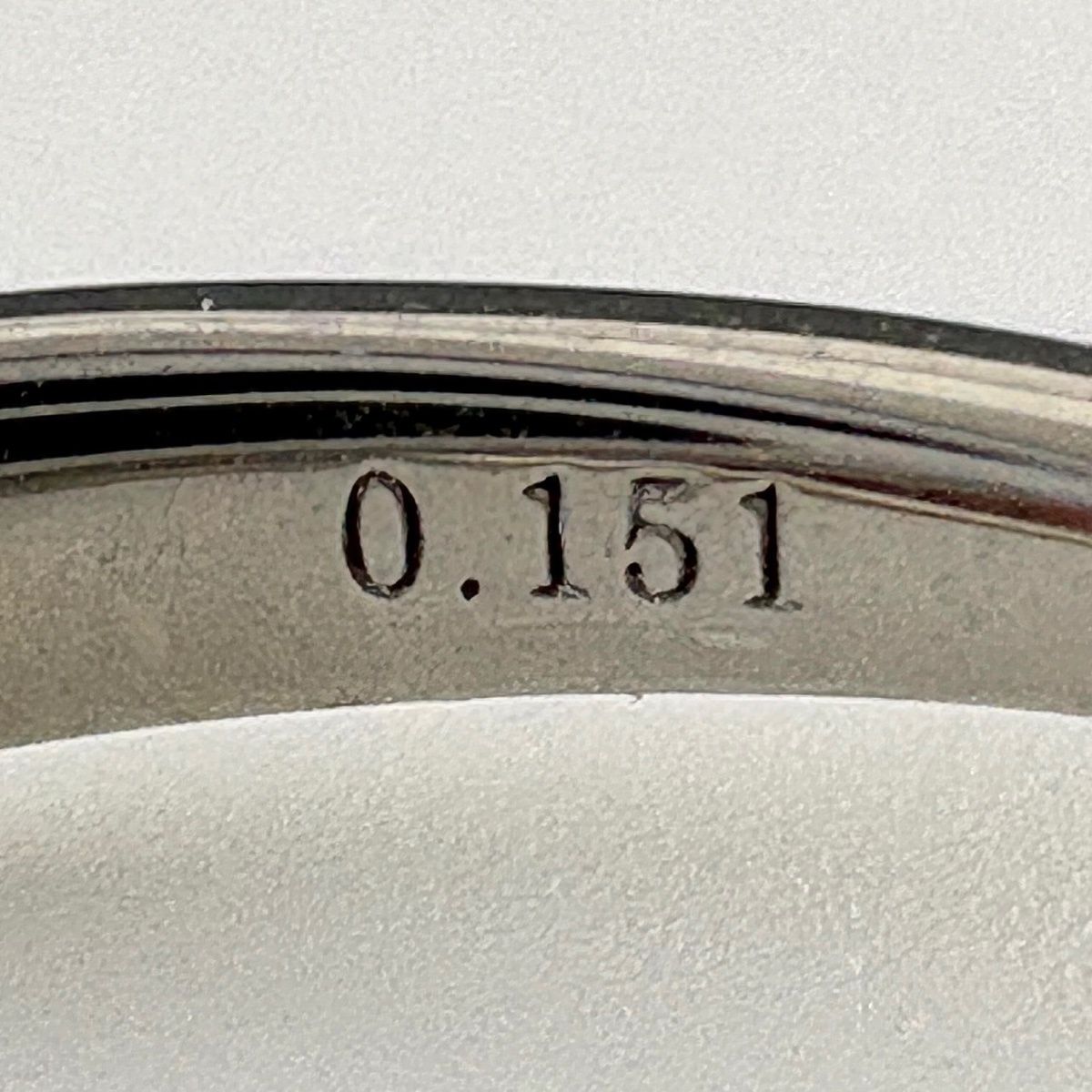 ヨンドシー 4℃ ダイヤモンド デザインリング プラチナ 指輪 リング 8号
