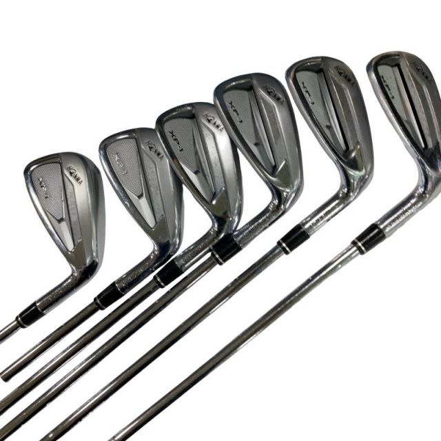【中古】 本間ゴルフ TOUR WORLD XP-1 7S アイアンセット IR ZELOS FOR T//WORLD (フレックスR) メンズ 男性用 右利き 右用 Cランク ゴルフクラブ