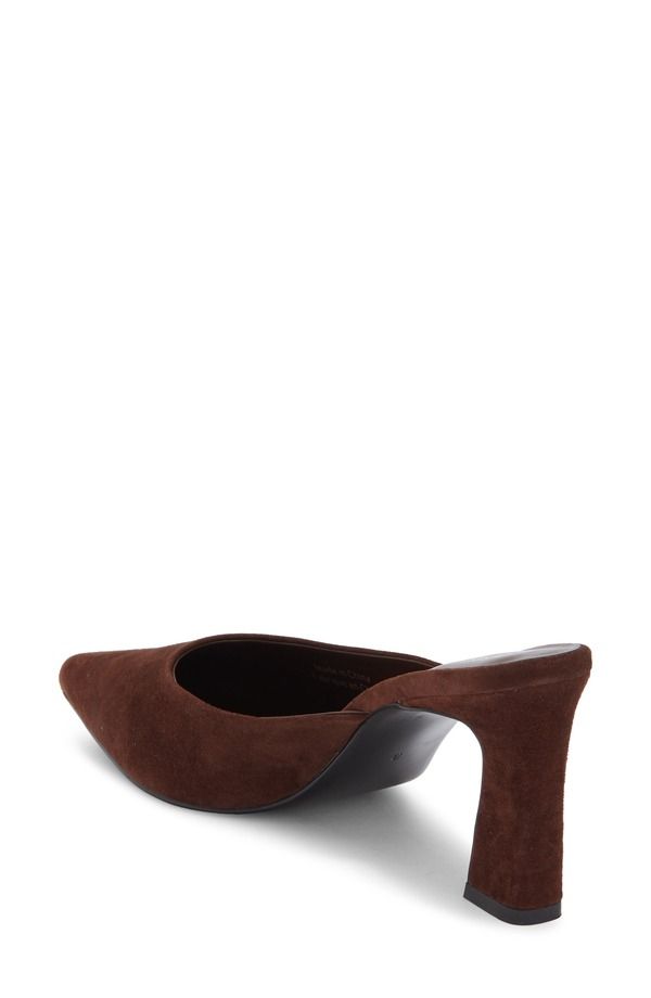 ジェフリー キャンベル レディース シューズ サンダル Jeffrey Campbell Unamused Pointed Toe Mule Brown Suede ブラウン