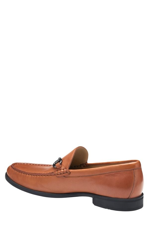 ジョンストンアンドマーフィー メンズ シューズ ローファー Johnston Murphy Harrison Bit Loafer Cognac Glove Leather